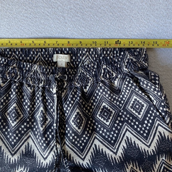 J. Crew Ikat Printed Pants Size 4 - Picture 4 of 7